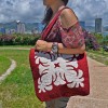 Quilted Eco Bag Breadfruit 1 Quilted Eco Bag Breadfruit 1